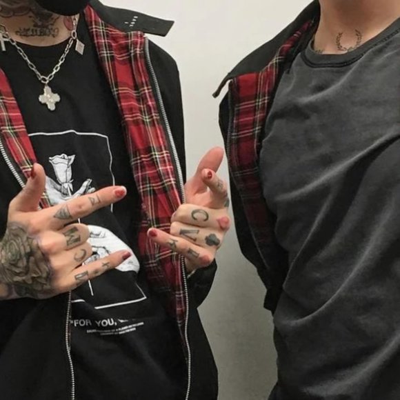 MXDVS If Death Had A Pet Jacket with Plaid Lining - Picture 7 of 10